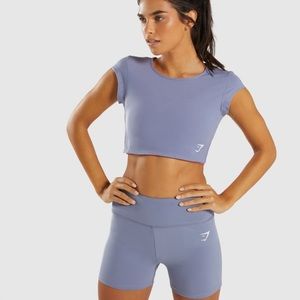 Gymshark Dreamy Cap Sleeve Crop Top